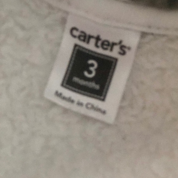 Carters1 Pc  Warm Winter Suit 3 Mo With Hood - Picture 8 of 8